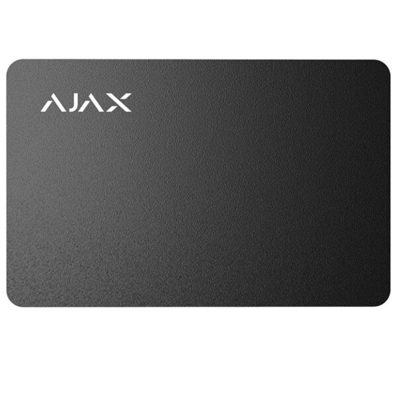 Ajax Pass black (10 штук) карта для пропуска системы охраны Ajax