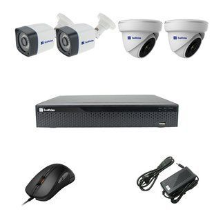 EvoVizion 2DOME-2OUT-200 Комплект відеоспостереження на 4 камери