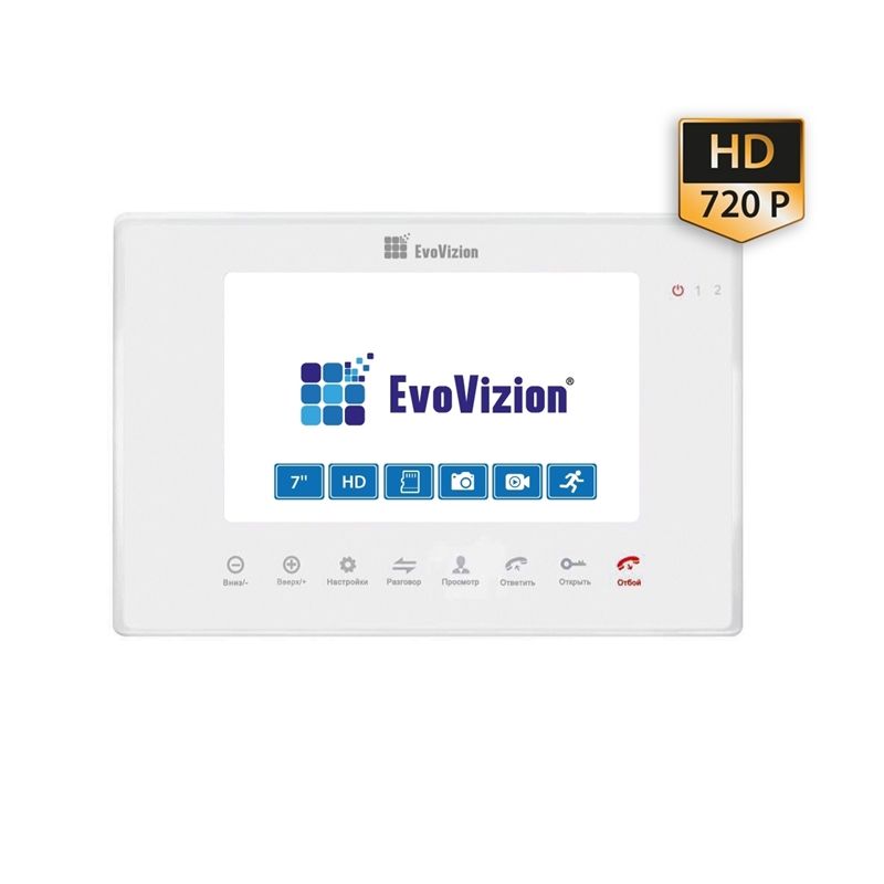 EvoVizion VP-706AHD White Видеодомофон