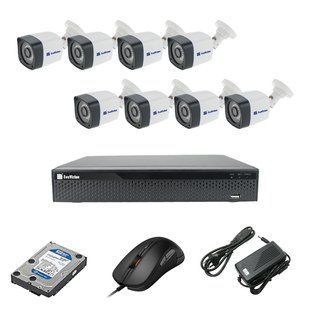 EvoVizion 8OUT-200-эконом + HDD 2 Тб Комплект видеонаблюдения на 8 камеры