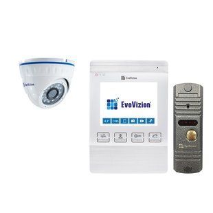 EvoVizion VP-432 White + DP-03 Silver cam Комплект домофону