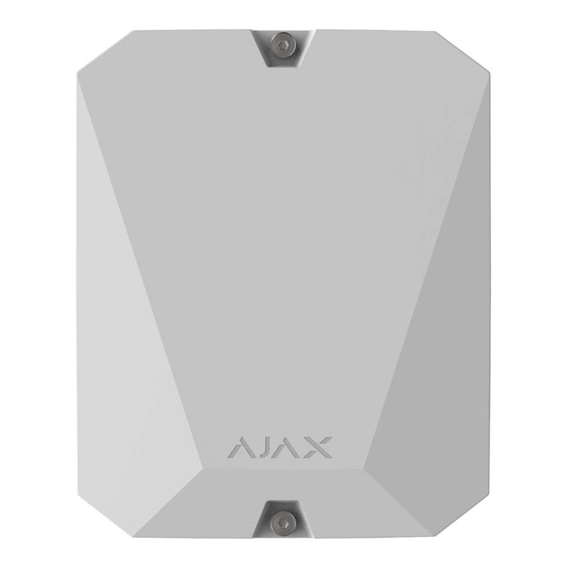 Ajax MultiTransmitter White Модуль интеграции проводной сигнализации