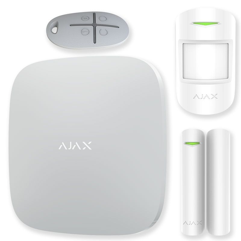 Ajax StarterKit Plus White Комплект охранной сигнализации