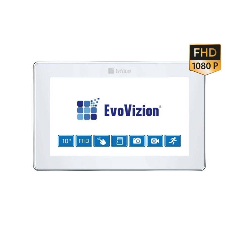 EvoVizion VP-1015FHD White (Wi-Fi) Видеодомофон сенсорный