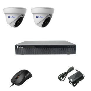 EvoVizion 2DOME-200-економ Комплект відеоспостереження на 2 камери