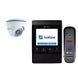 EvoVizion VP-432 Black + DP-04 cam Комплект домофона
