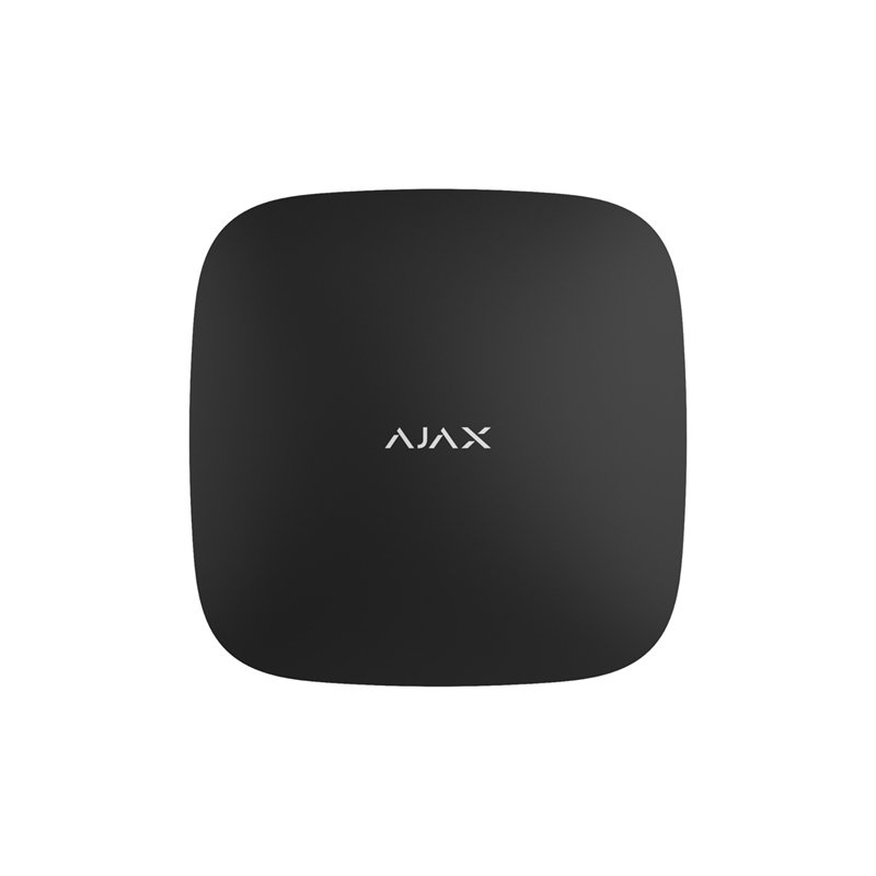 Ajax ReX 2 Black Бездротовий ретранслятор радіосигналу з підтримкою фотоверифікації тривог