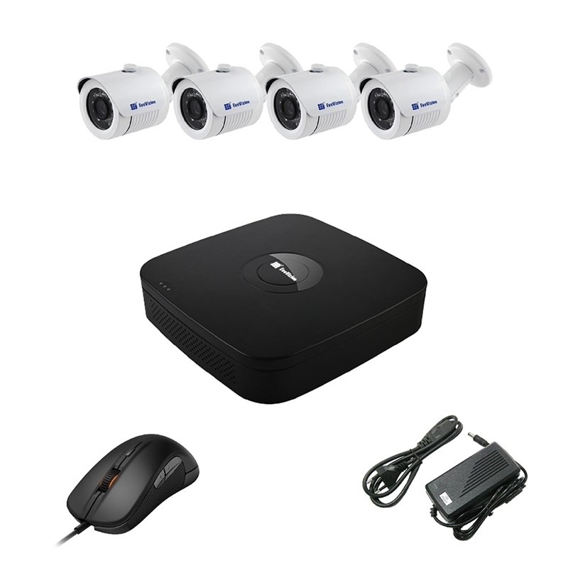 EvoVizion 4OUT-100 Комплект видеонаблюдения на 4 камеры