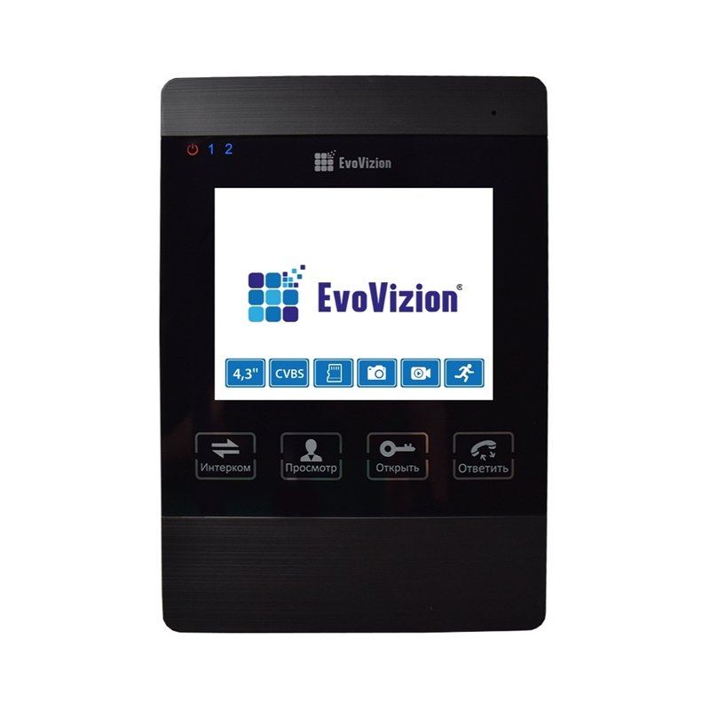 EvoVizion VP-432 Black Видеодомофон