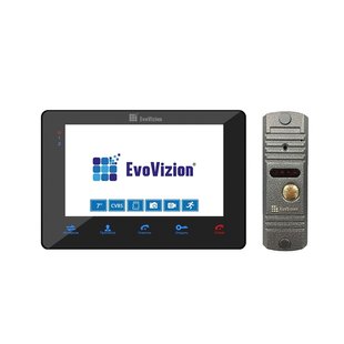 EvoVizion VP-705 Black + DP-03 Silver Комплект домофону