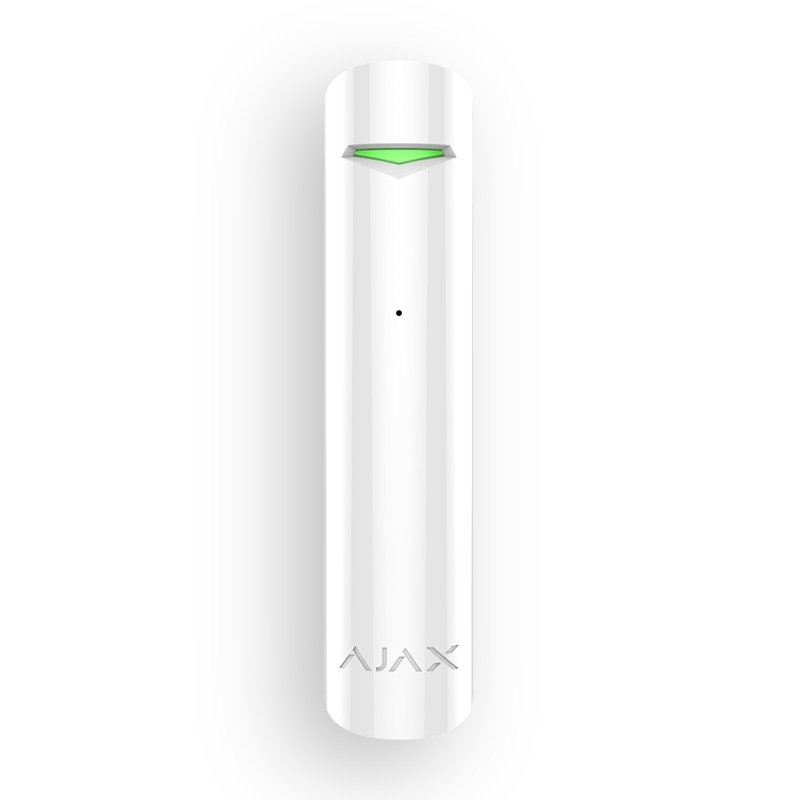 Ajax GlassProtect White Бездротовий датчик розбиття скла