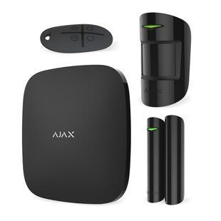 Ajax HubKit Plus (black) бездротової сигналізації Комплект