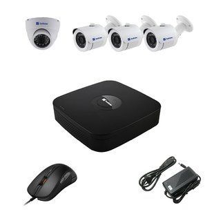 EvoVizion 1DOME-3OUT-100 Комплект відеоспостереження на 4 камери