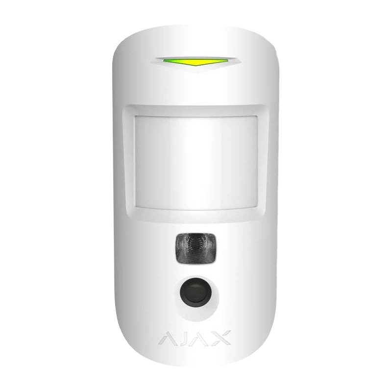 Ajax MotionCam HDR (PhOD) Jeweller white руху з камерою Сповіщувач