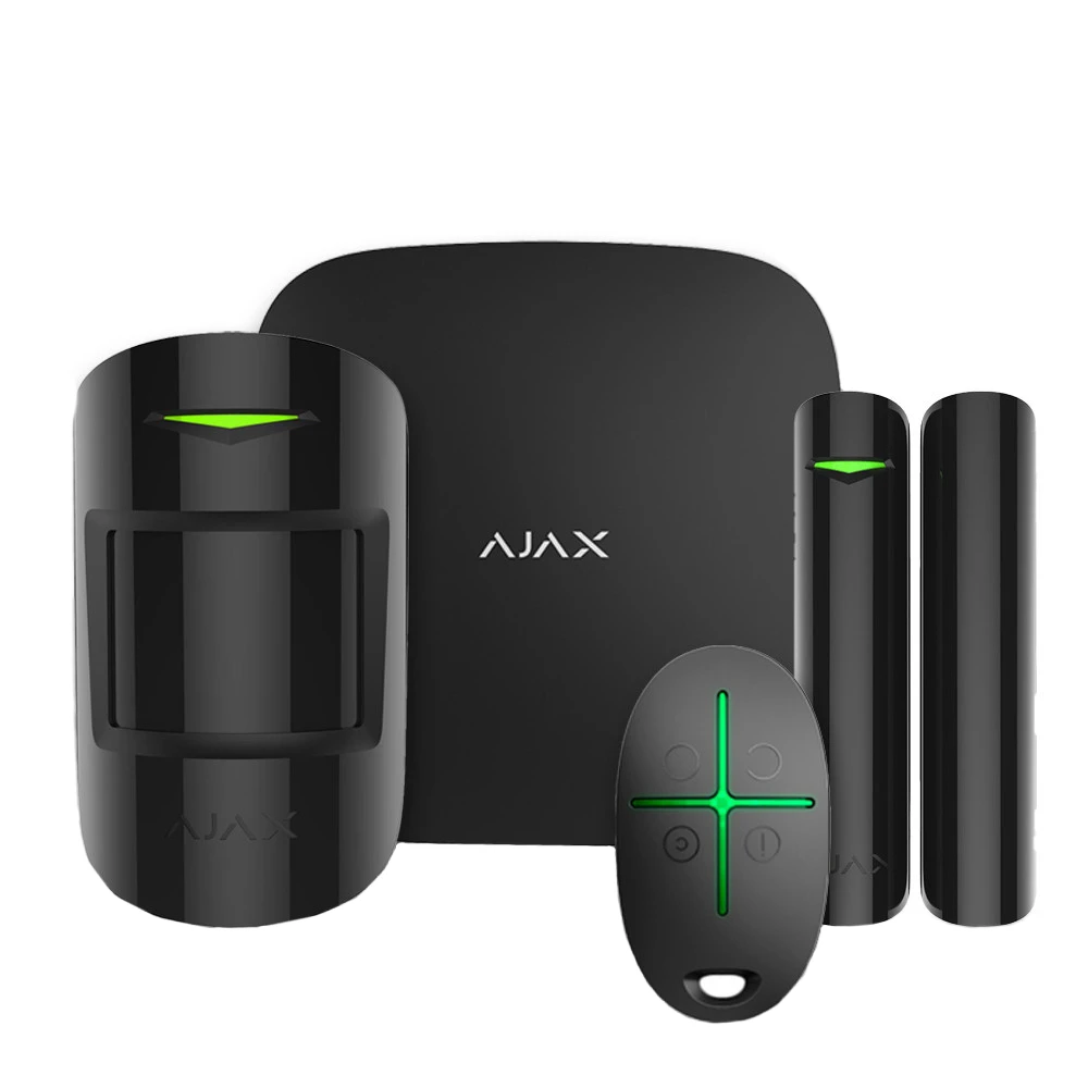 Ajax StarterKit 2 (8EU) black охранной сигнализации Комплект