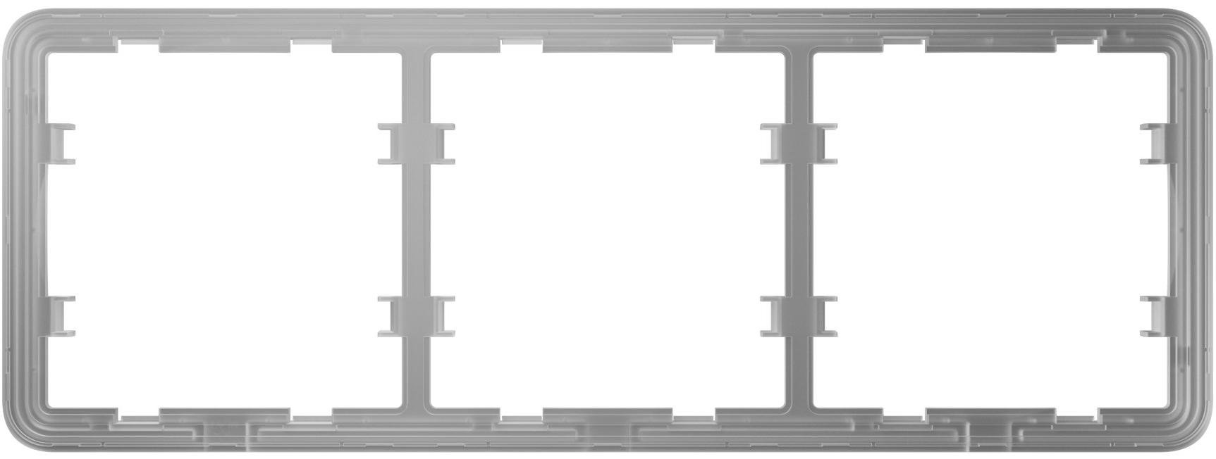 Ajax Frame (3 seats) [55] Рамка для трьох вимикачів