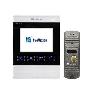 EvoVizion VP-432 + DP-03 Silver Комплект домофона