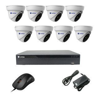 EvoVizion 8DOME-200-економ Комплект відеоспостереження на 8 камер
